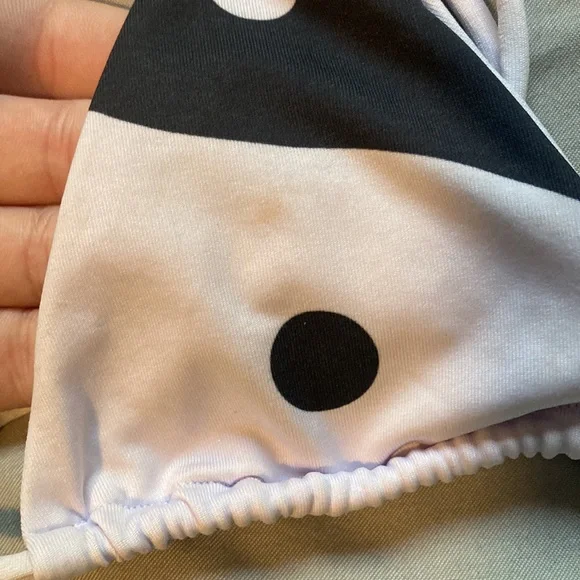 Andi Bagus Yin Yang, Black and White, Micro Bikini - Picture 7 of 7